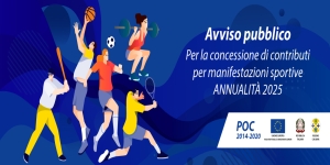 Avviso Pubblico per la concessione di contributi per manifestazioni sportive - Annualità 2025.