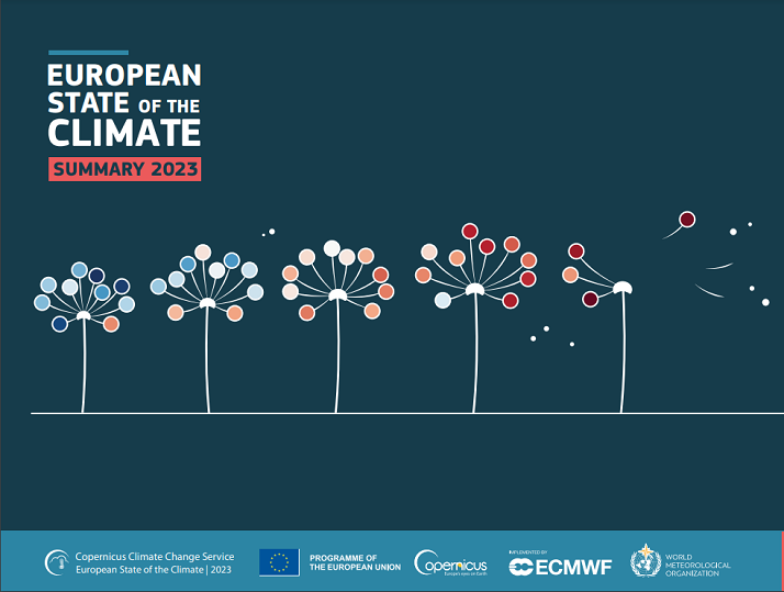 EU state of the climate report 2023 2