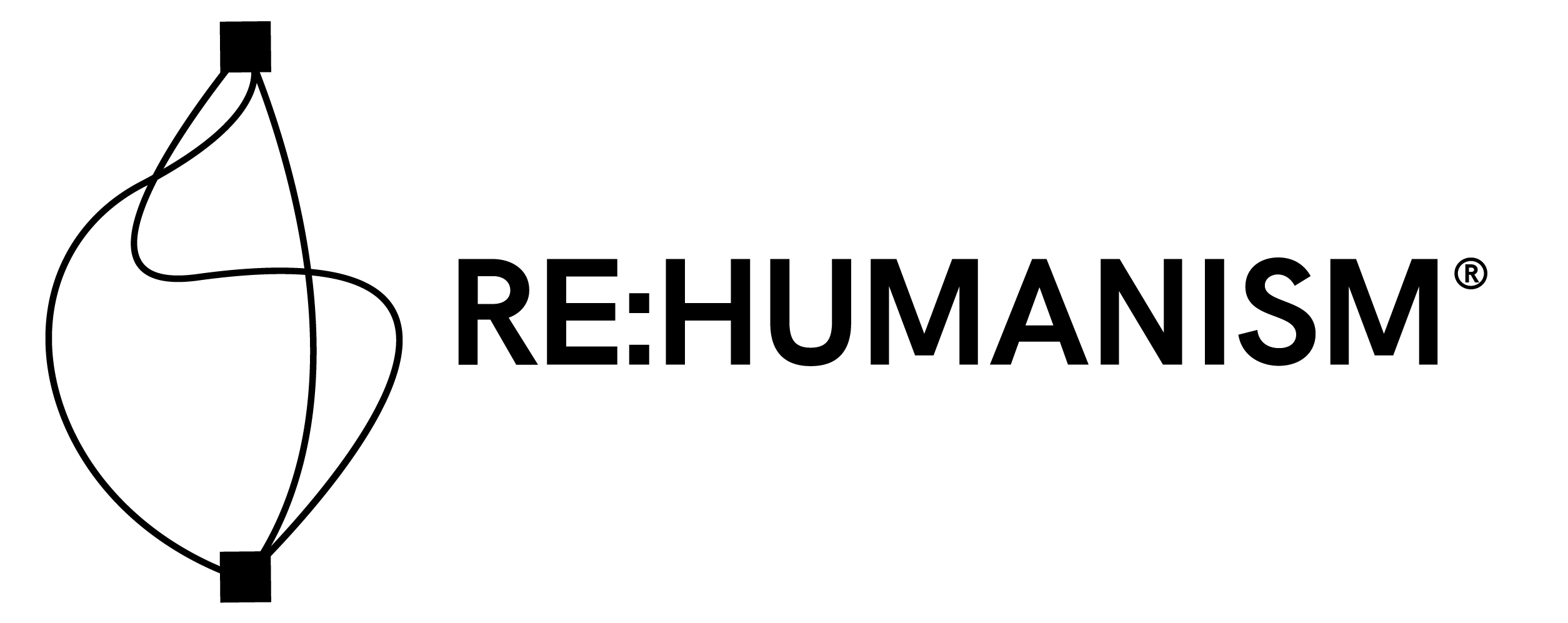 LOGO REHUMANISM BLACK 