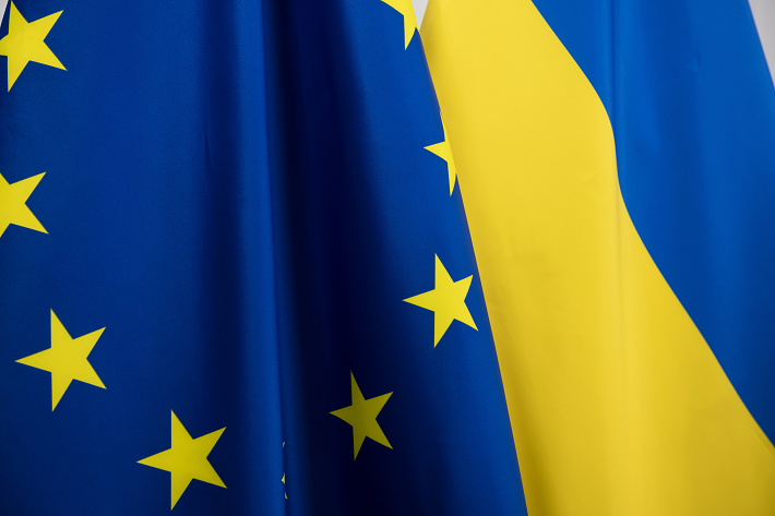 bandiera Ue Ukraina