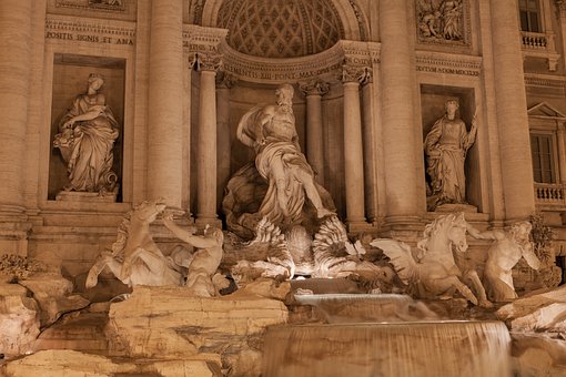 trevi fountain 1834787 340