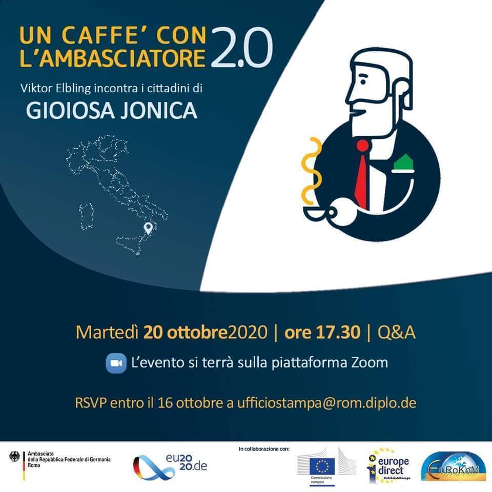 un caffè con ambasciatore